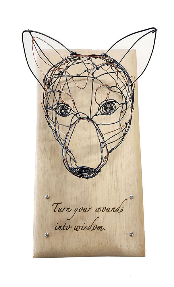 ワイヤーアート(木の土台) – CANDyBLOOD CREATIVE STUDIO